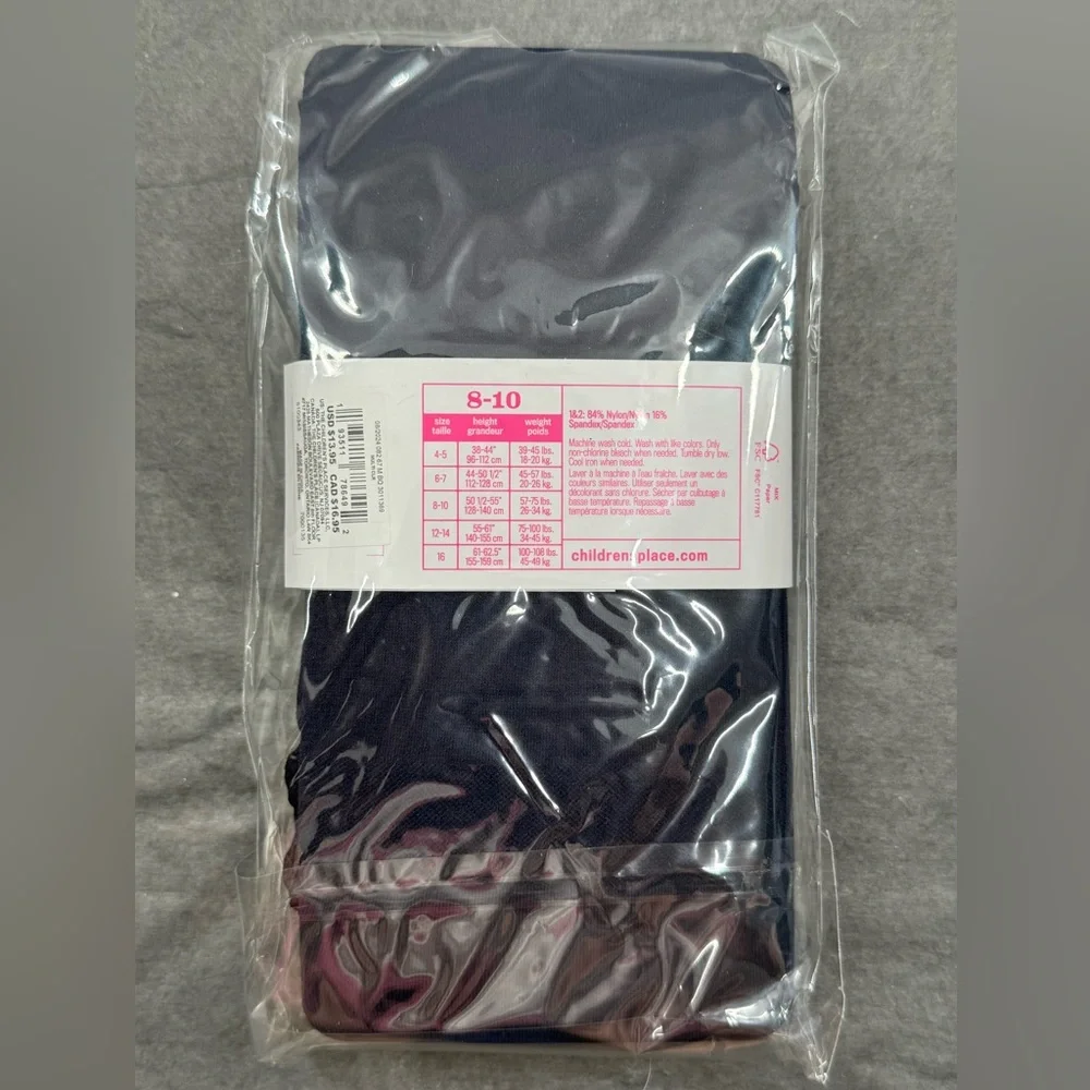 NWT The Children’s Place 2-Pack Microfiber Tights
